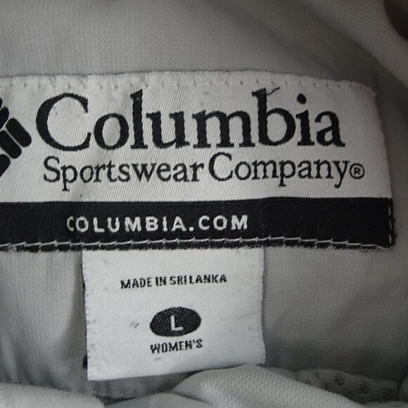 Columbia Blue/Gray Full Zip Windbreaker Size large - Picture 4 of 6